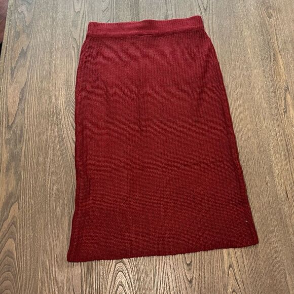 NWOT Harlow and Rose Crochet Knit Pencil Skirt Size S - Picture 4 of 4